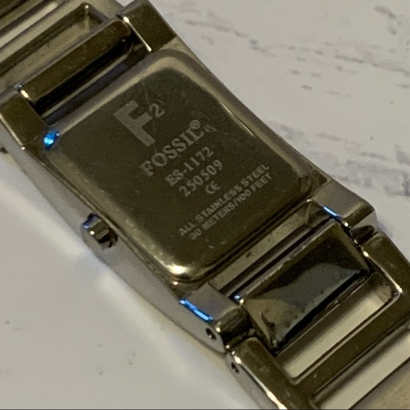 Fossil Ladies Diamond Bezel Black Dial Watch ES1172 - Picture 5 of 10